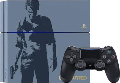 Playstation 4 Console, 1TB Uncharted Grey Blue (No Game 